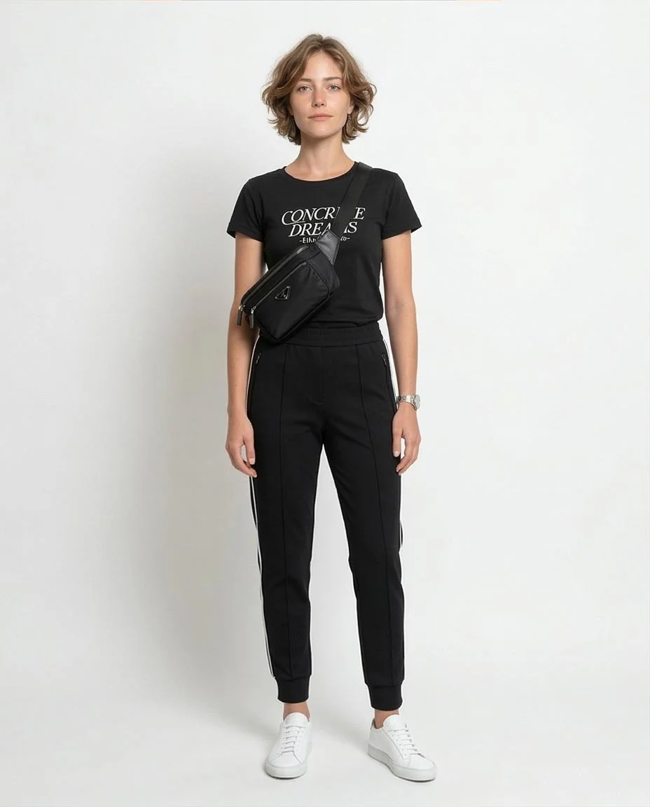 Ravin "Concrete Dreams" Graphic T-Shirt - Black - R215749 - Image 4