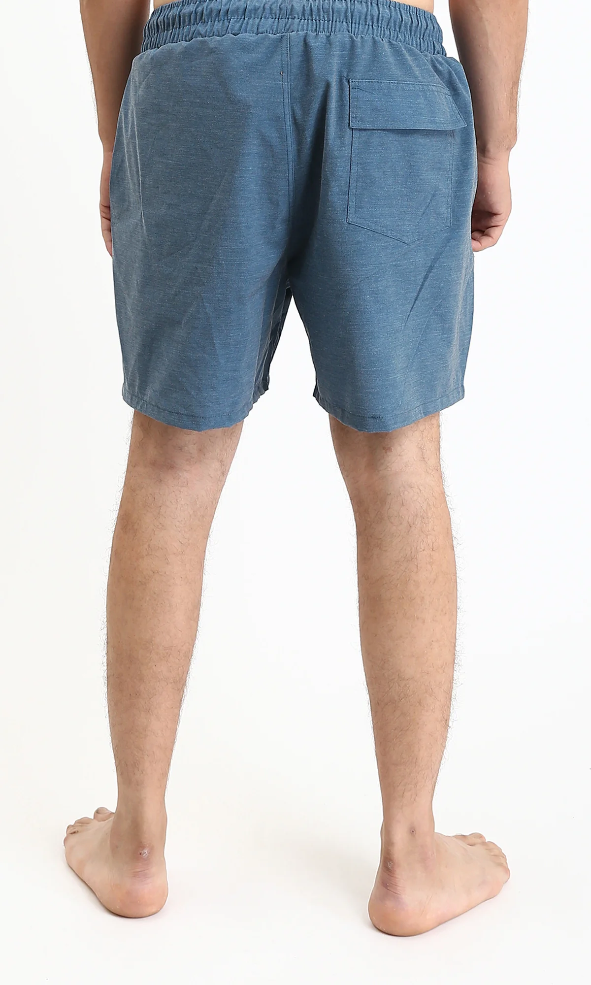 R210299 - Elastic Waist Regular Swim Short - Petroleum - Image 2