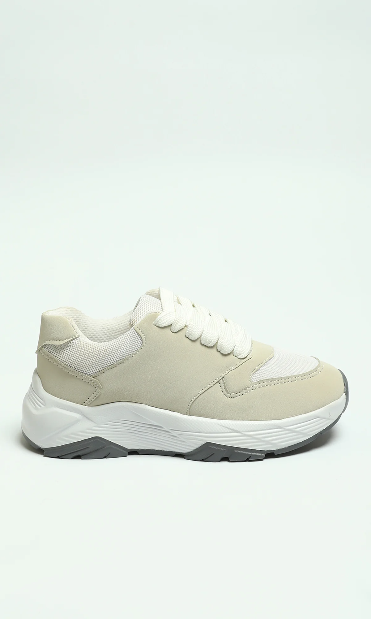 Essential Off-White Comfort-Sole Sneakers - Image 2