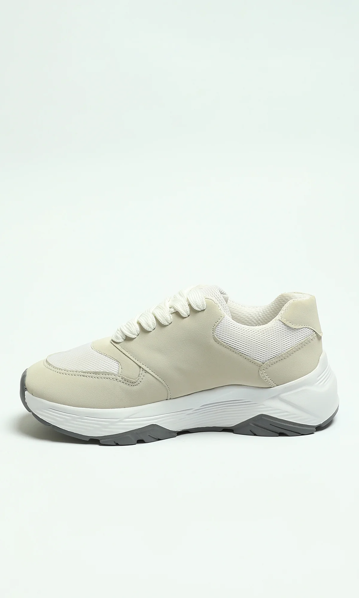 Essential Off-White Comfort-Sole Sneakers - Image 4