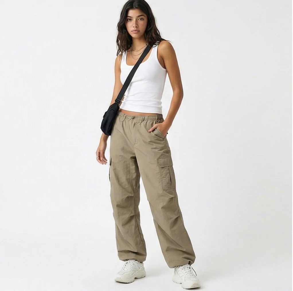 Essential White Ribbed Scoop Neck Tank Top - R217409 - Image 3