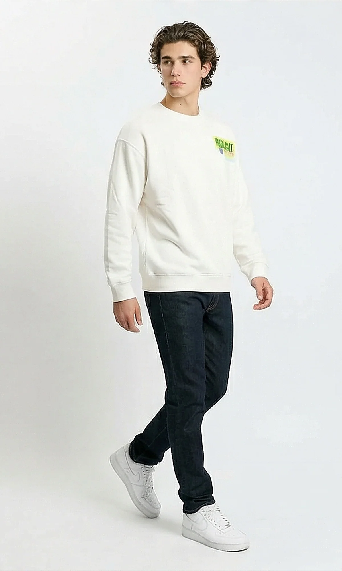 Graphic Highlight Print Sweatshirt - Image 3