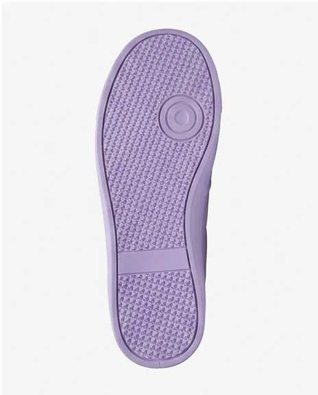 Lavender Monochrome Low-Top Sneakers - R211672 - Image 4