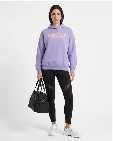 Long Live Cowgirls Lavender Graphic Hoodie - R206858 - Image 4