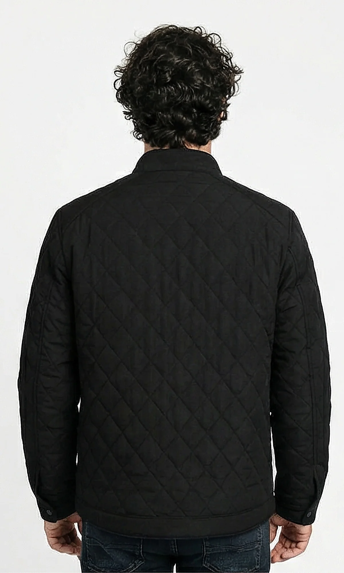 Ravin Men's Black Quilted Zip-Up Jacket - Image 2