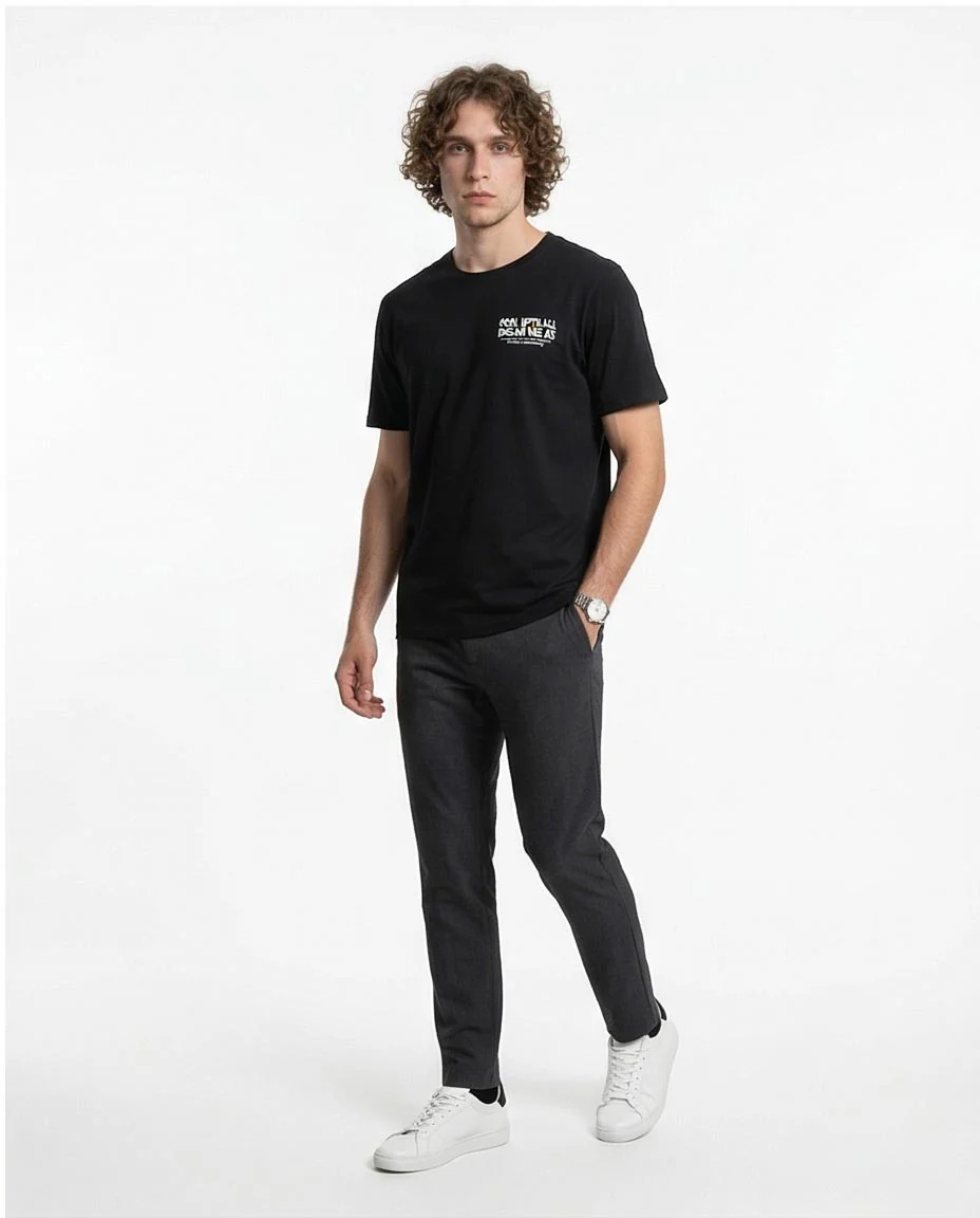 Ravin Men's "Cool With All Dreams" Graphic Tee – Elevated Street Black - R209363 - Image 4