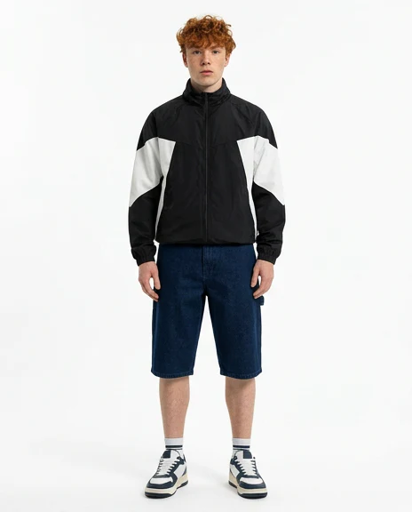Dark Wash Indigo Denim Carpenter Shorts - R216912 - Image 3