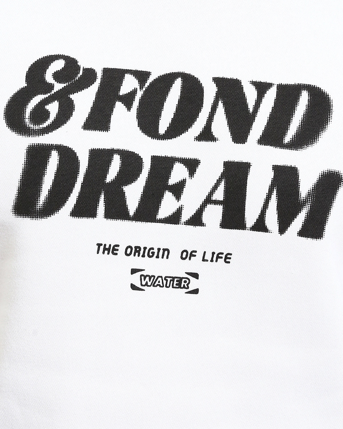Ravin Men’s "FOND DREAM" Graphic Sweatshirt – White - R214403 - Image 4