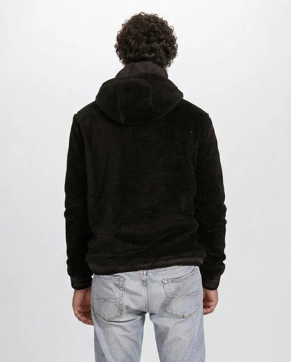 Ravin Men’s Heavyweight Sherpa Fleece Zip-Up Hoodie - O199951 - Image 2