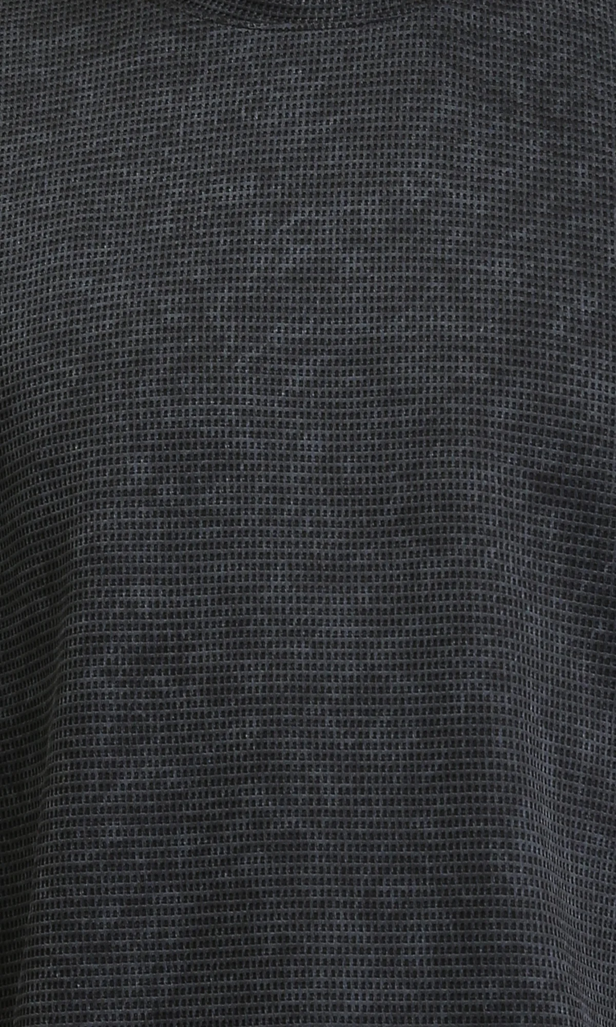 Ravin Men’s Micro-Grid Textured Crewneck T-Shirt – Charcoal - R212520 - Image 3