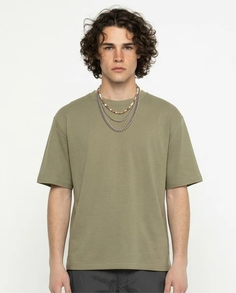 Ravin Modern Oversized Tee in Muted Olive - R216564 - Image 4