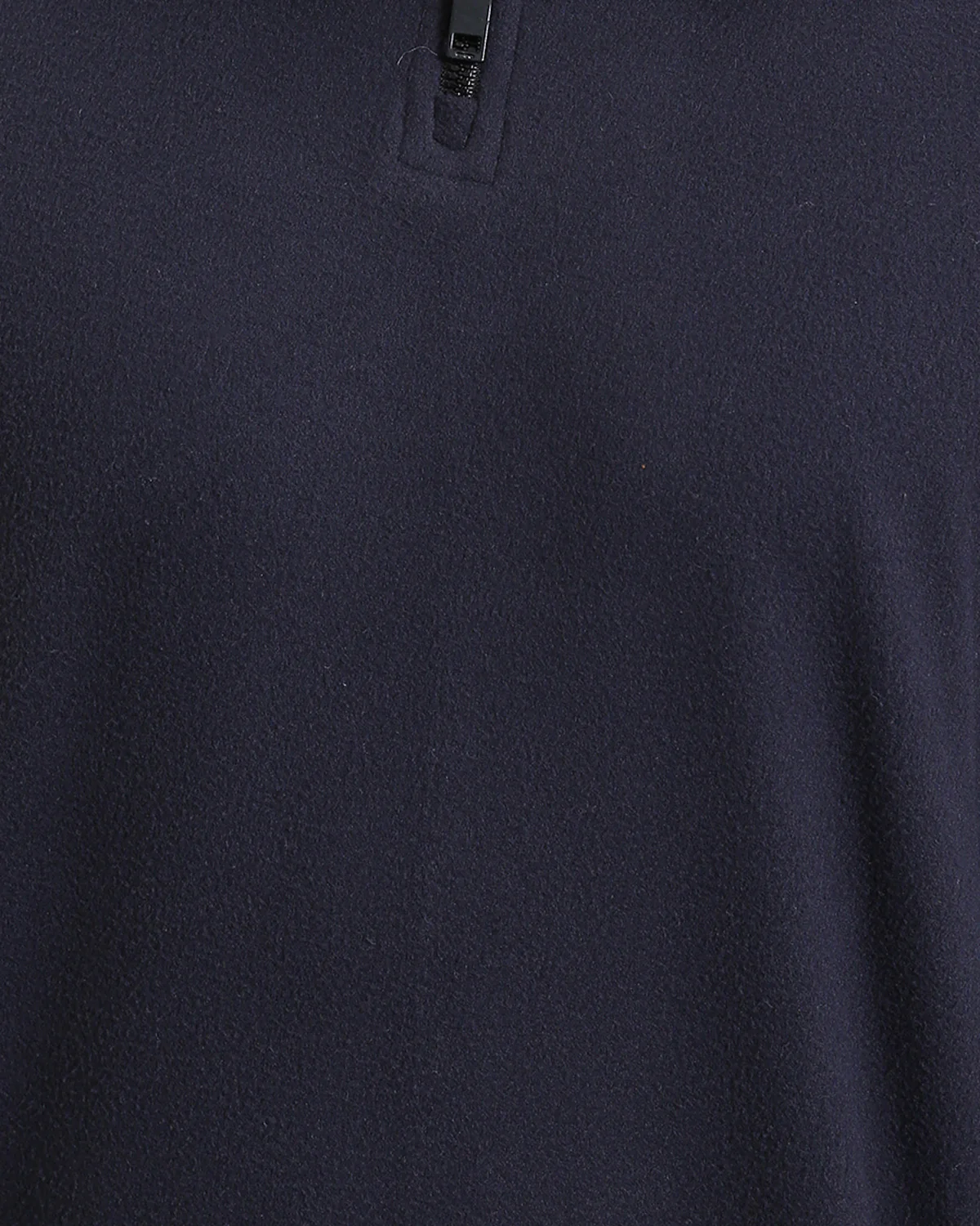 Ravin Men’s Paneled Colour-Block Fleece 1/4 Zip Pulloverr - Navy Blue & Brown - R214034 - Image 4