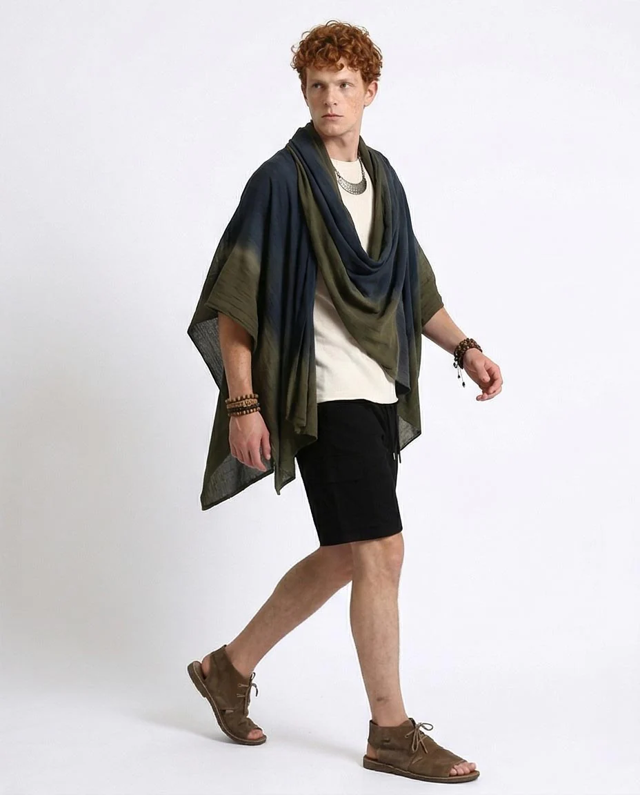 Ravin Men’s Relaxed Fit Cargo Shorts – Urban Utility Drawstring Shorts in Black - R209464 - Image 4