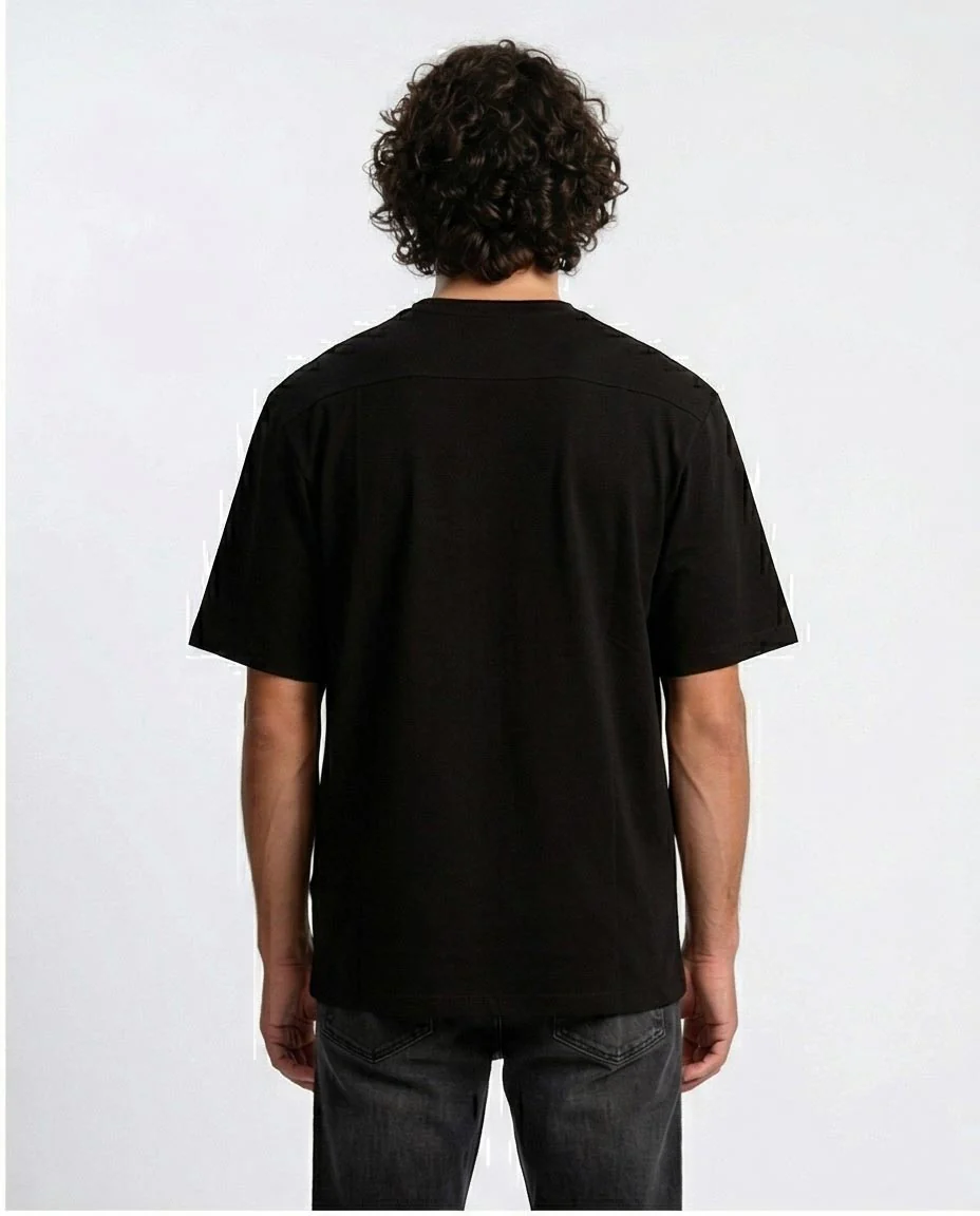 Ravin Men's Relaxed Fit Heavyweight Tee with Technical Ripstop Pocket - O204279 - Image 2