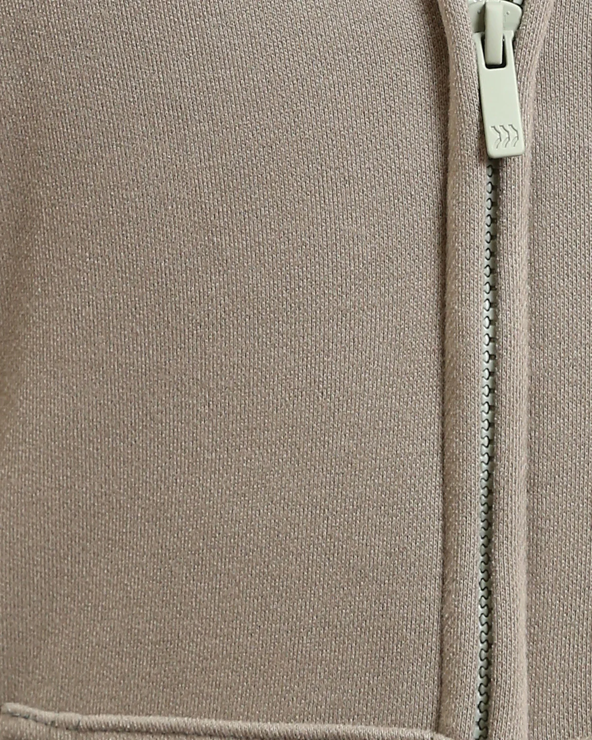 Ravin Men’s Relaxed-Fit Zip-Up Hoodie – Taupe - R214037 - Image 4