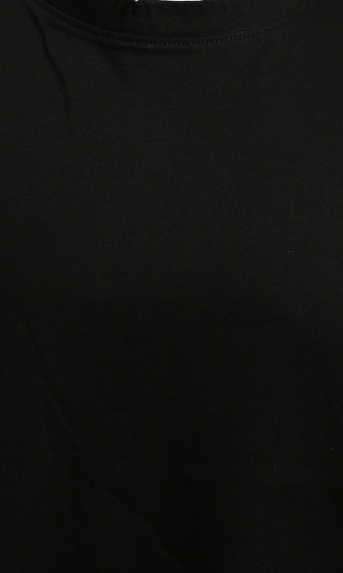 Midnight Black Relaxed Fit Essential Tee - R216562 - Image 3