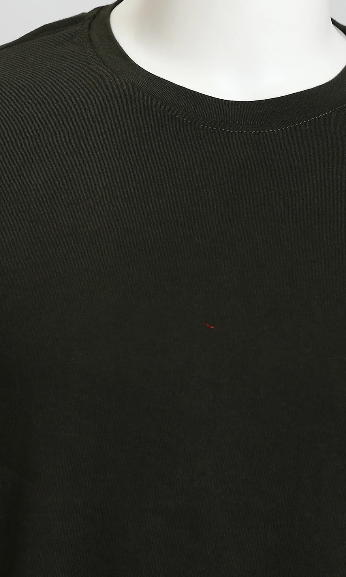 Black Oversized Relaxed Fit Crew Neck Tee - R216109 - Image 3