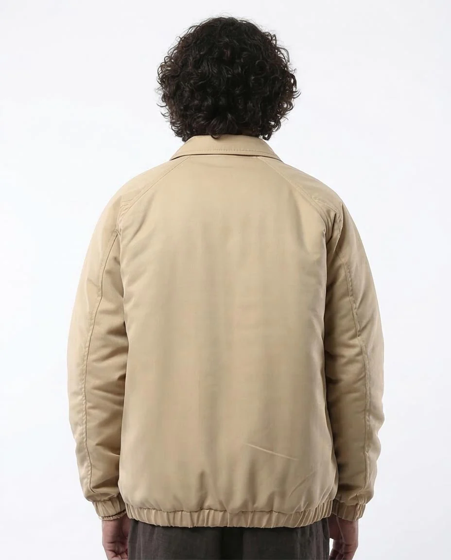 Tan Utility Harrington Jacket - O175495 - Image 2