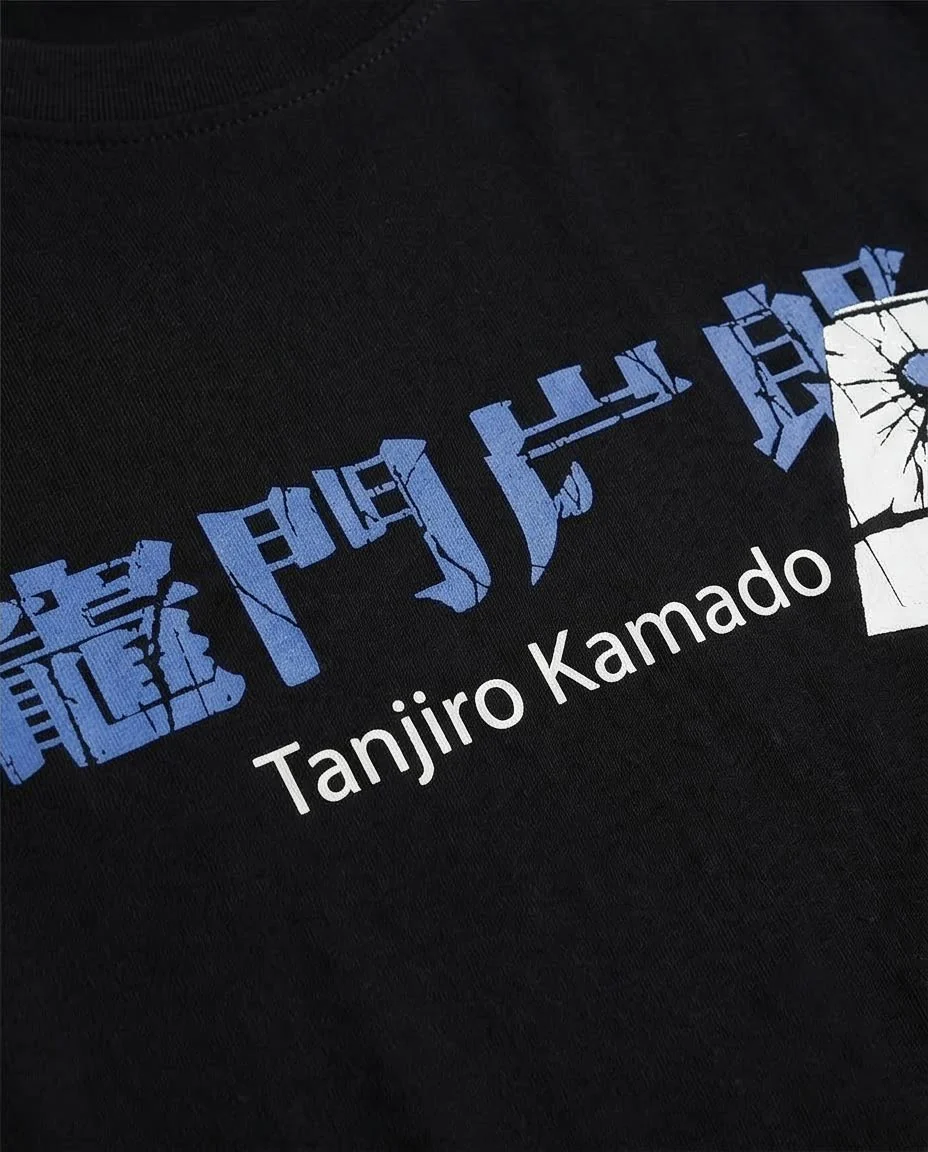 Ravin Men’s Tanjiro Kamado Anime Graphic T-Shirt - 100% Premium Cotton - R209376 - Image 3