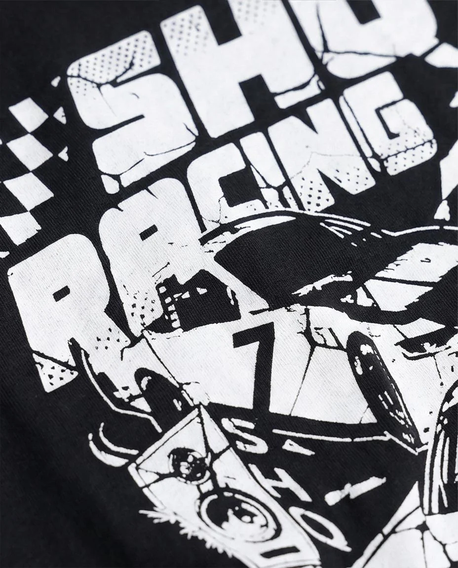 RAVIN Men's "The Speed of Sound" SHO Racing Graphic T-Shirt - Black - R209372 - Image 3