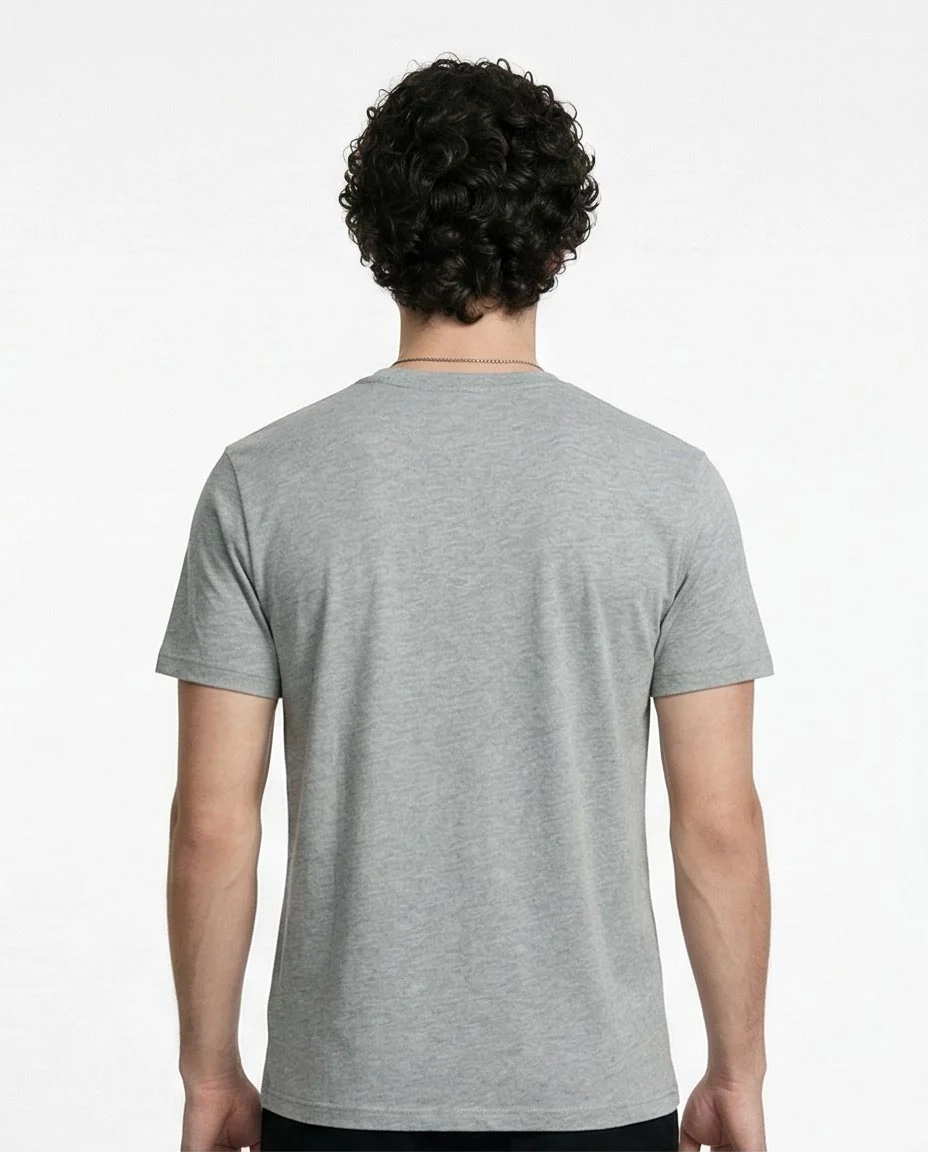 Ravin Men’s "Toxic Love" Graphic T-Shirt – Heather Grey - R216568 - Image 2