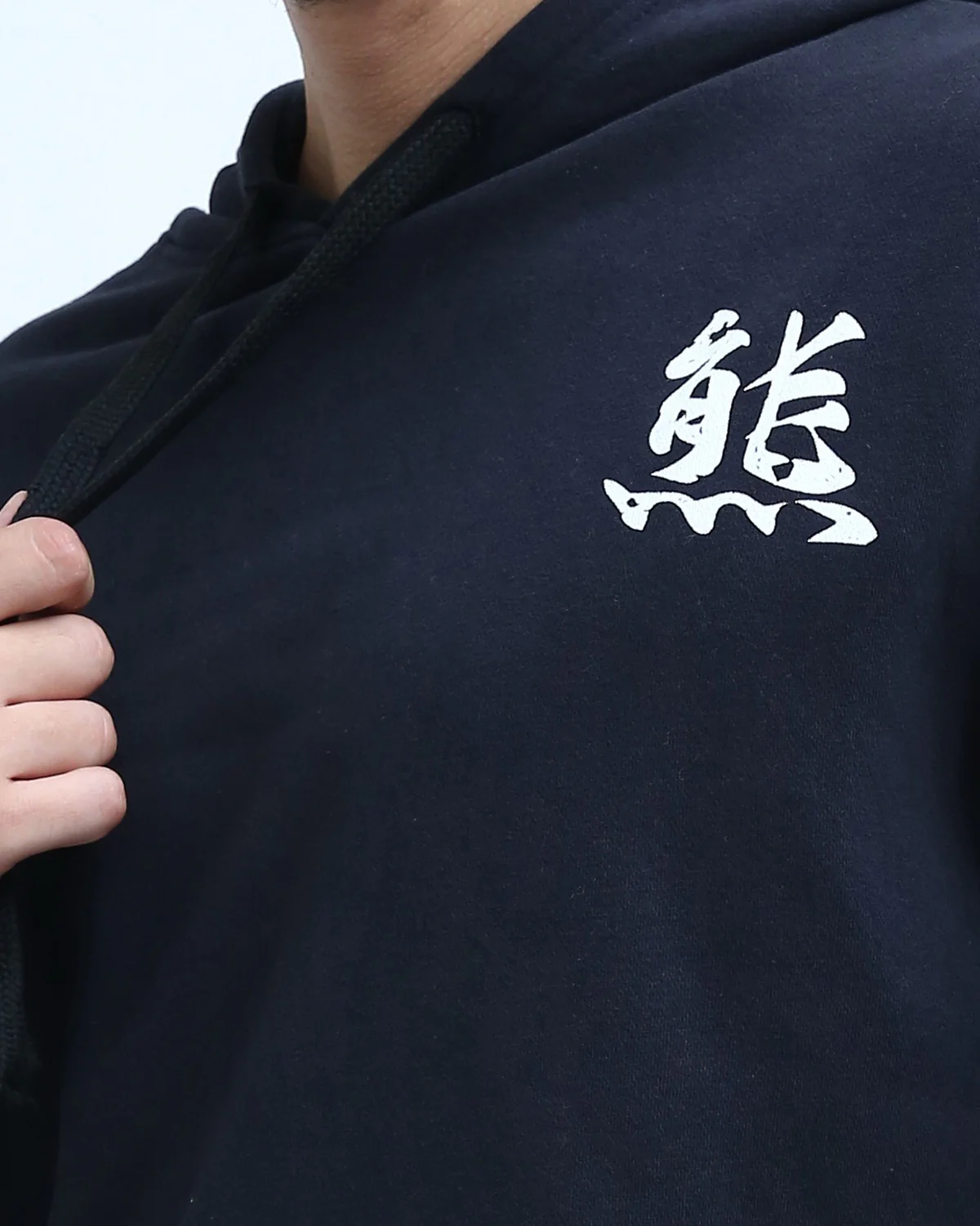 Navy Tokyo Graphic Streetwear Hoodie - 0199374 - Image 4