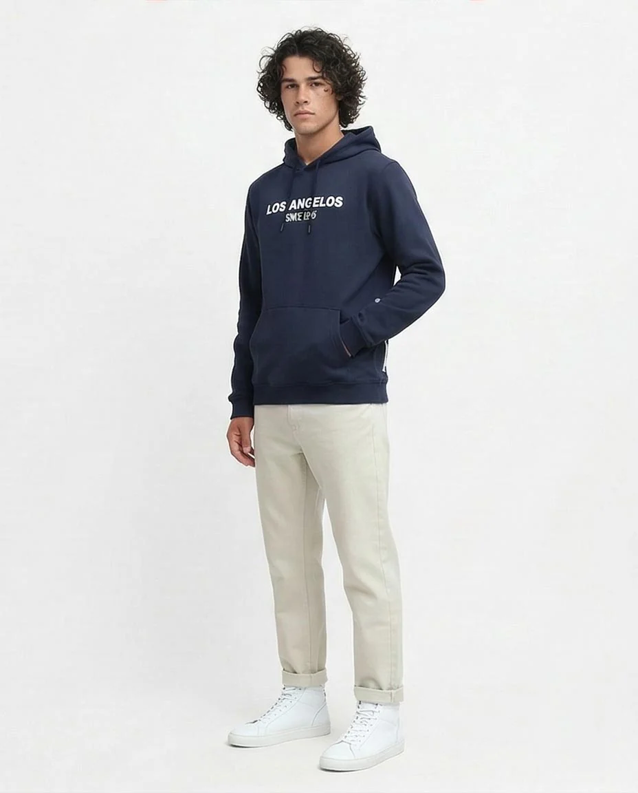 Ravin Men's Los Angeles Graphic Hoodie - Navy - o193142 - Image 5