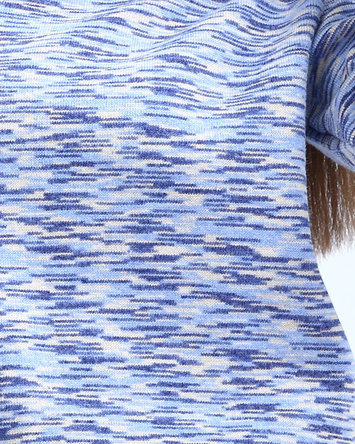 Ravin | Women’s Marled Mock-Neck Knit Sweater – Azure Mix - O199086 - Image 4