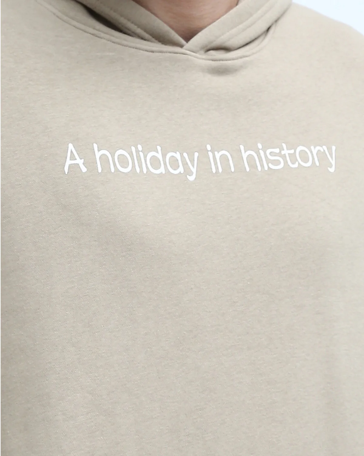 Ravin Oversized "Tasmania" Graphic Hoodie – Sand Khaki - O199182 - Image 4