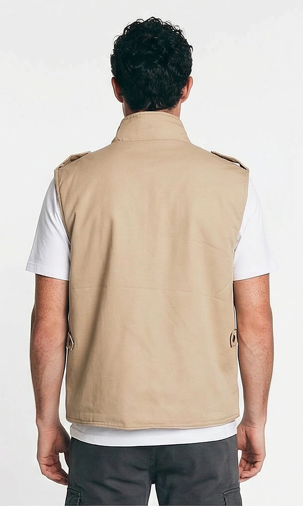 Stone Utility Multi-Pocket Cargo Vest - O199956 - Image 2