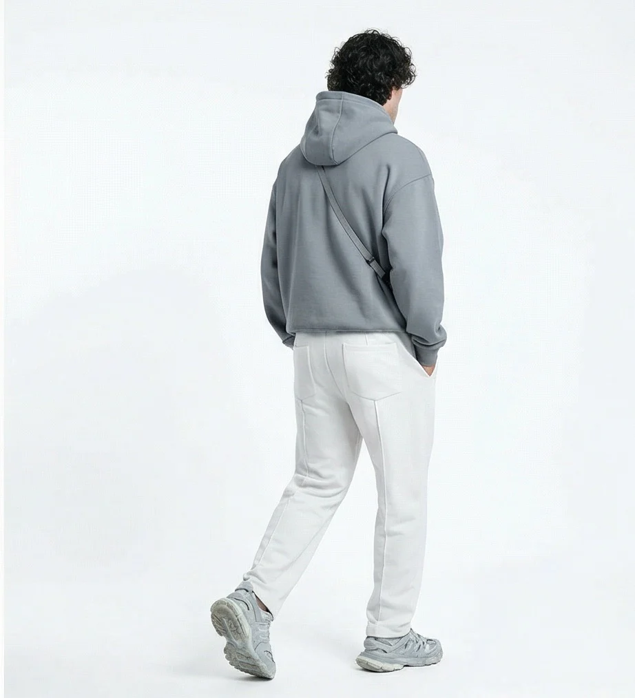 Off-White Front-Seam Tailored Joggers - R217325 - Image 2