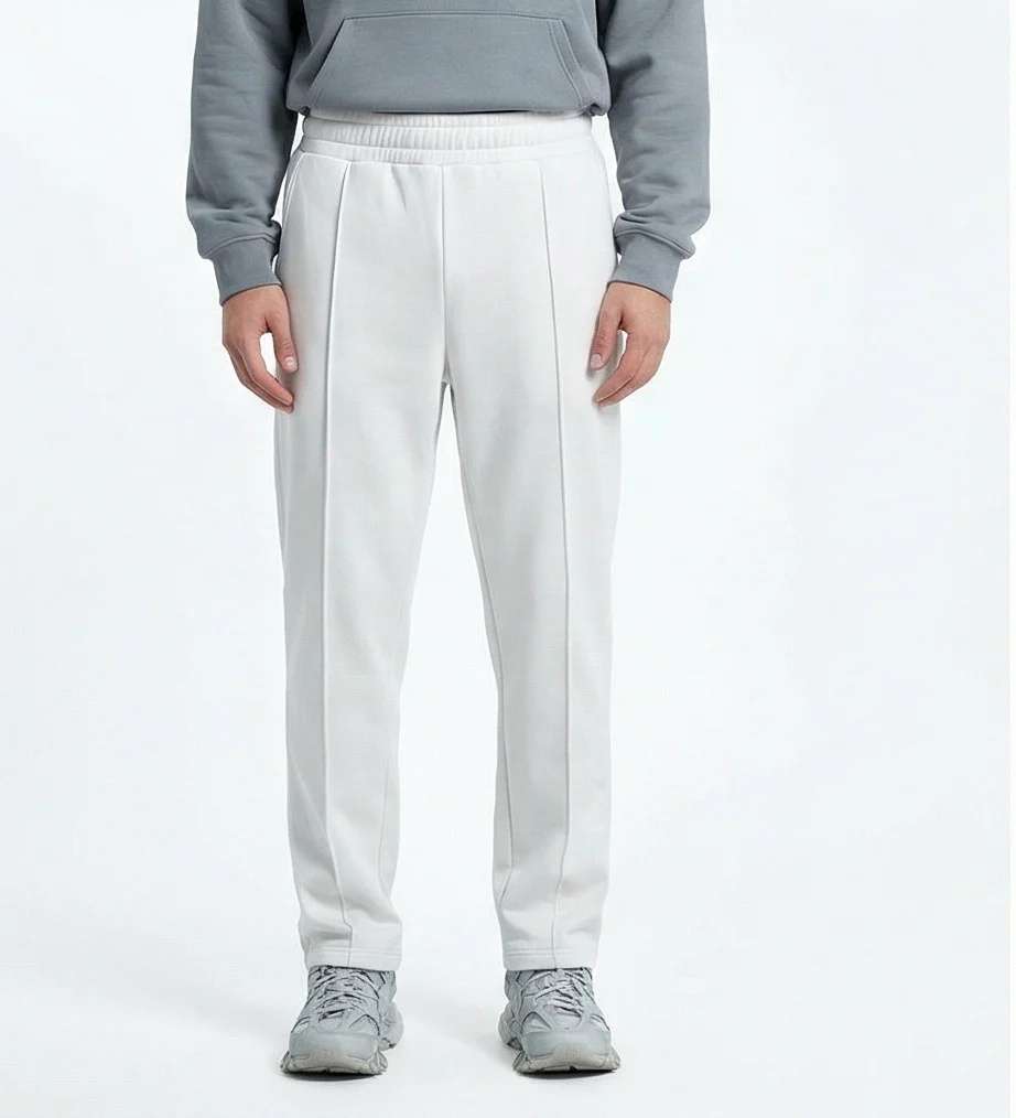 Off-White Front-Seam Tailored Joggers - R217325 - Image 3
