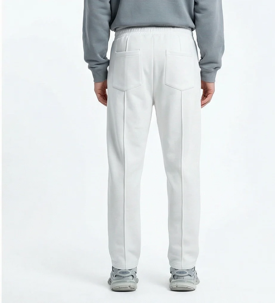 Off-White Front-Seam Tailored Joggers - R217325 - Image 4