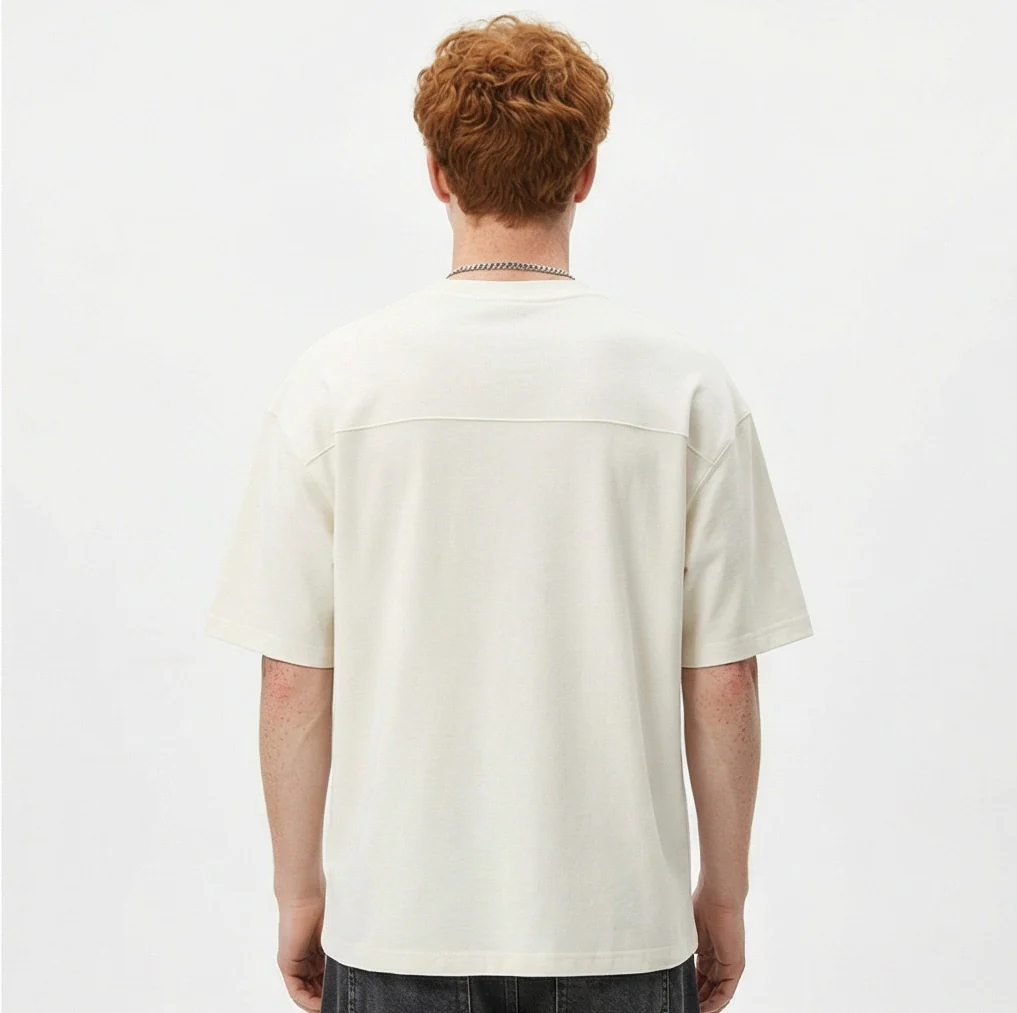 Off-White Oversized Back-Yoke Heavyweight Tee - R217687 - Image 2