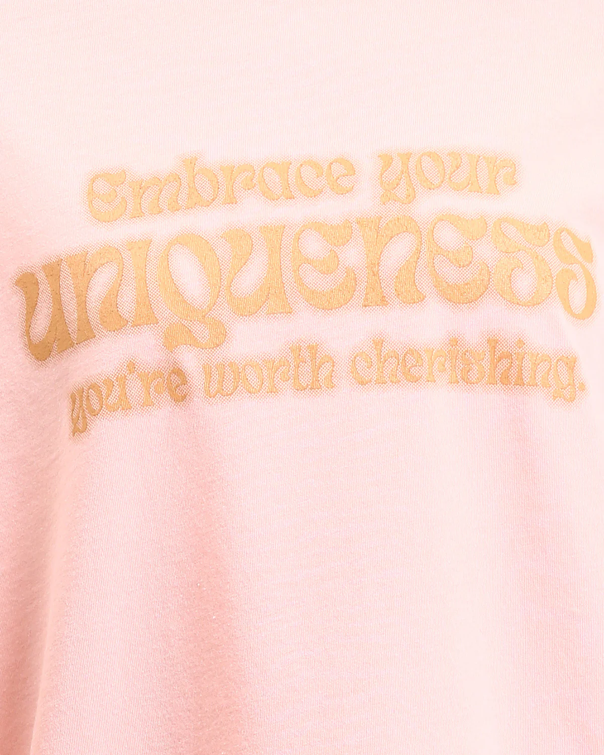 Ravin Oversized Graphic Tee – "Embrace Your Uniqueness" - Simon - R208518 - Image 4