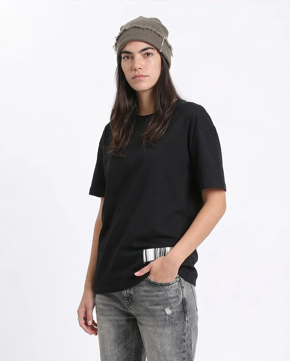 Ravin Oversized Graphic Tee – Gummy Bear Back Print & Barcode Detail - R208498 - Image 5