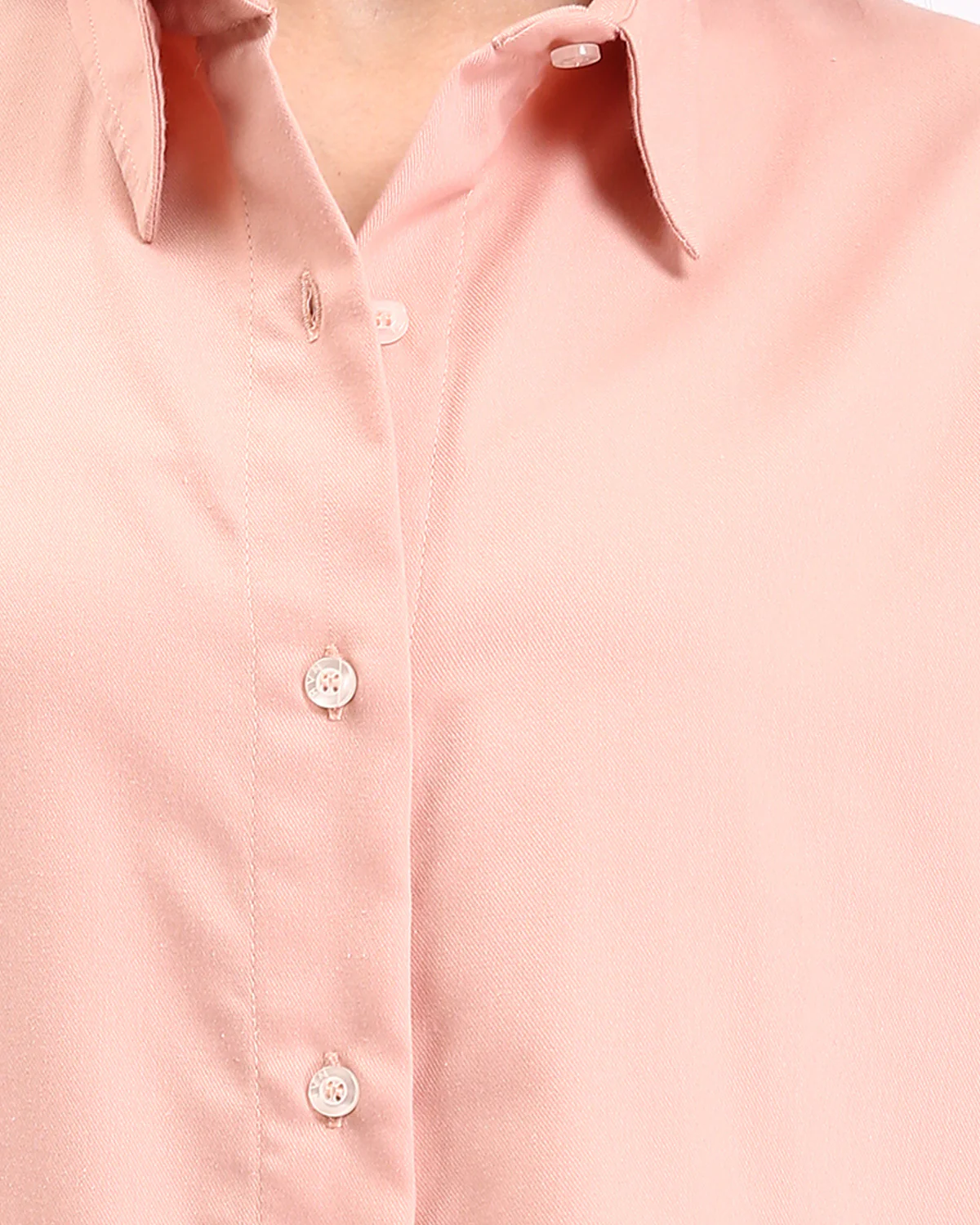 Ravin Oversized Long-Sleeve Button-Down Shirt – Peach - R211296 - Image 4