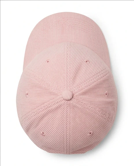 Pastel Pink Corduroy Textured Baseball Cap - R217533 - Image 4