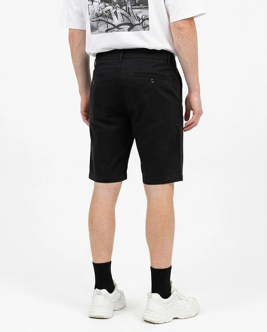 Ravin Men's Essential Slim-Fit Chino Shorts in Onyx Black - o187226 - Image 2