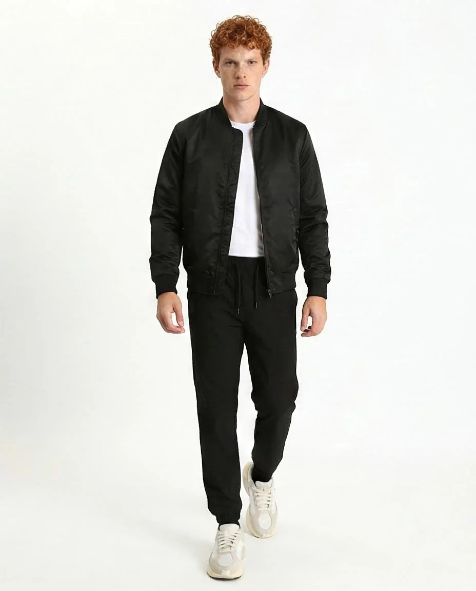 Ravin Men’s Essential Sport-Luxe Jogger Pants - Black - R213324 - Image 5