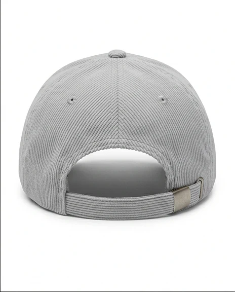Silver Cloud Ribbed Corduroy Baseball Cap - R217531 - Image 2