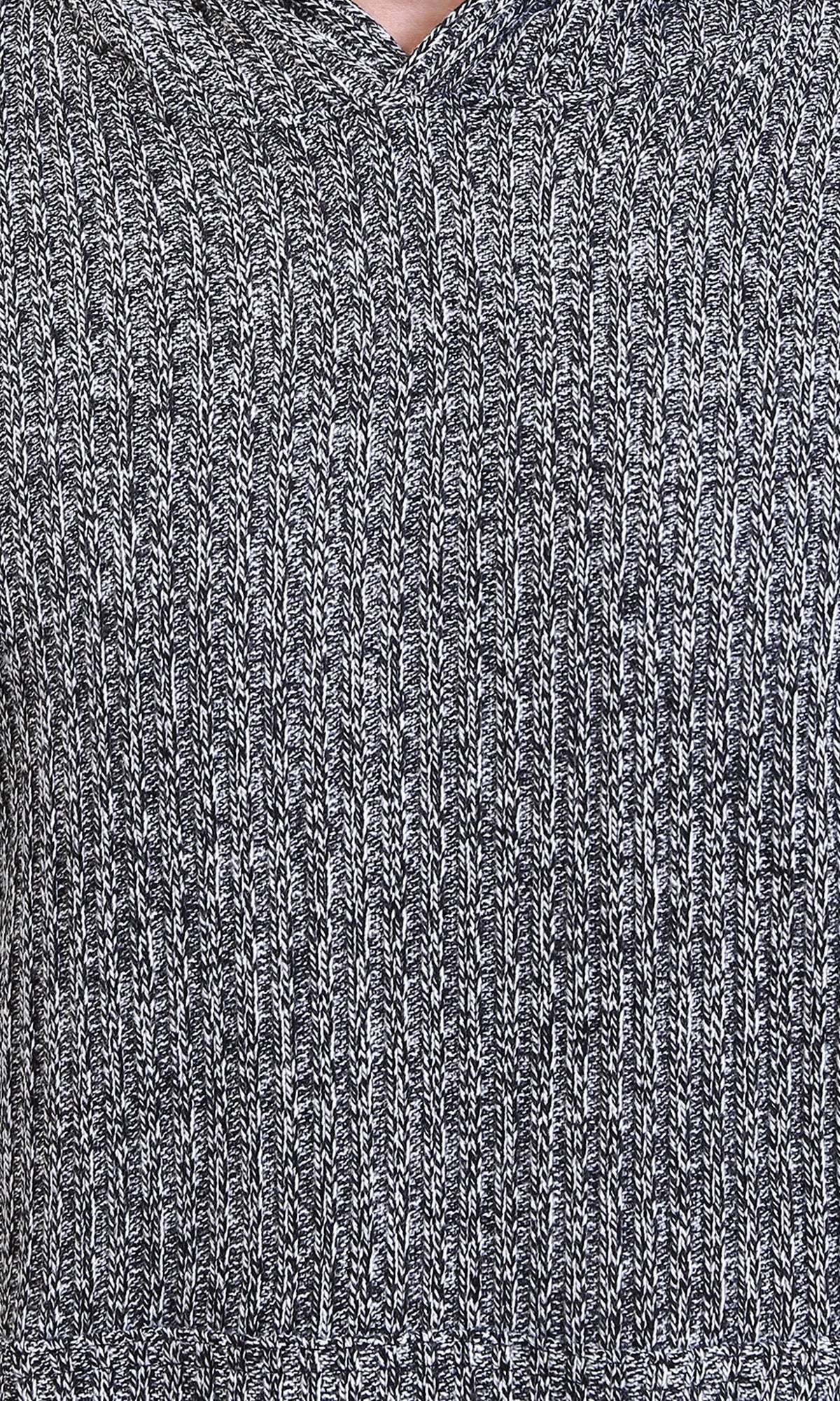 Slip On Casual Heavy Hoodie - Heather Grey - R214872 - Image 3