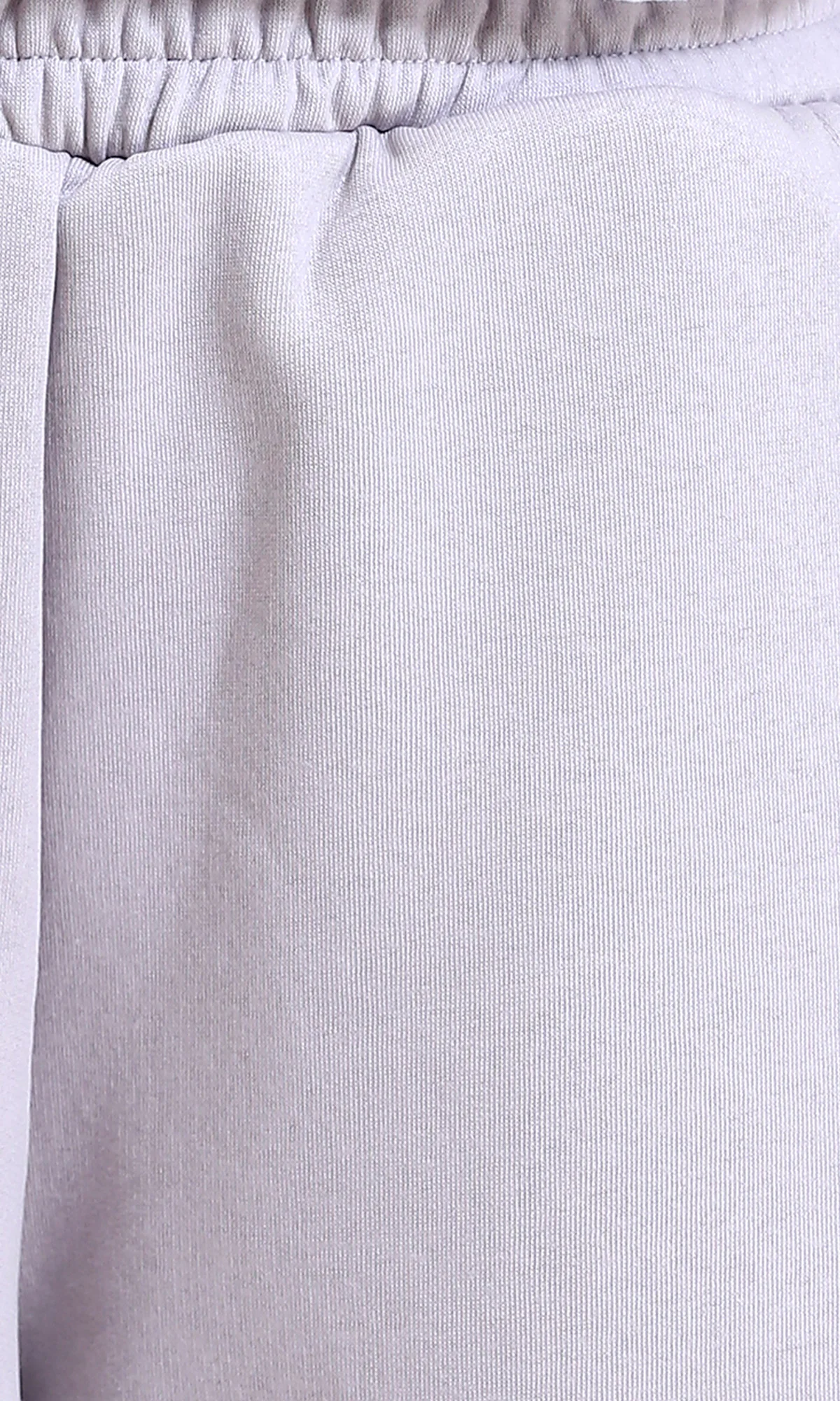 R215219 - Solid Cotton Wide-Leg Pants - Light Grey - Image 3
