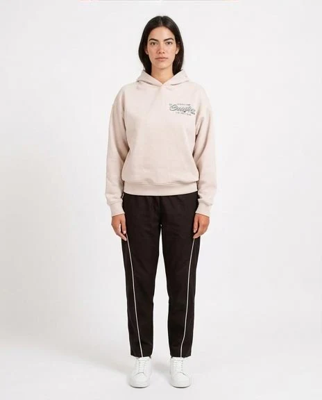 Stone Charming Butterfly Graphic Relaxed Hoodie - R206856 - Image 4