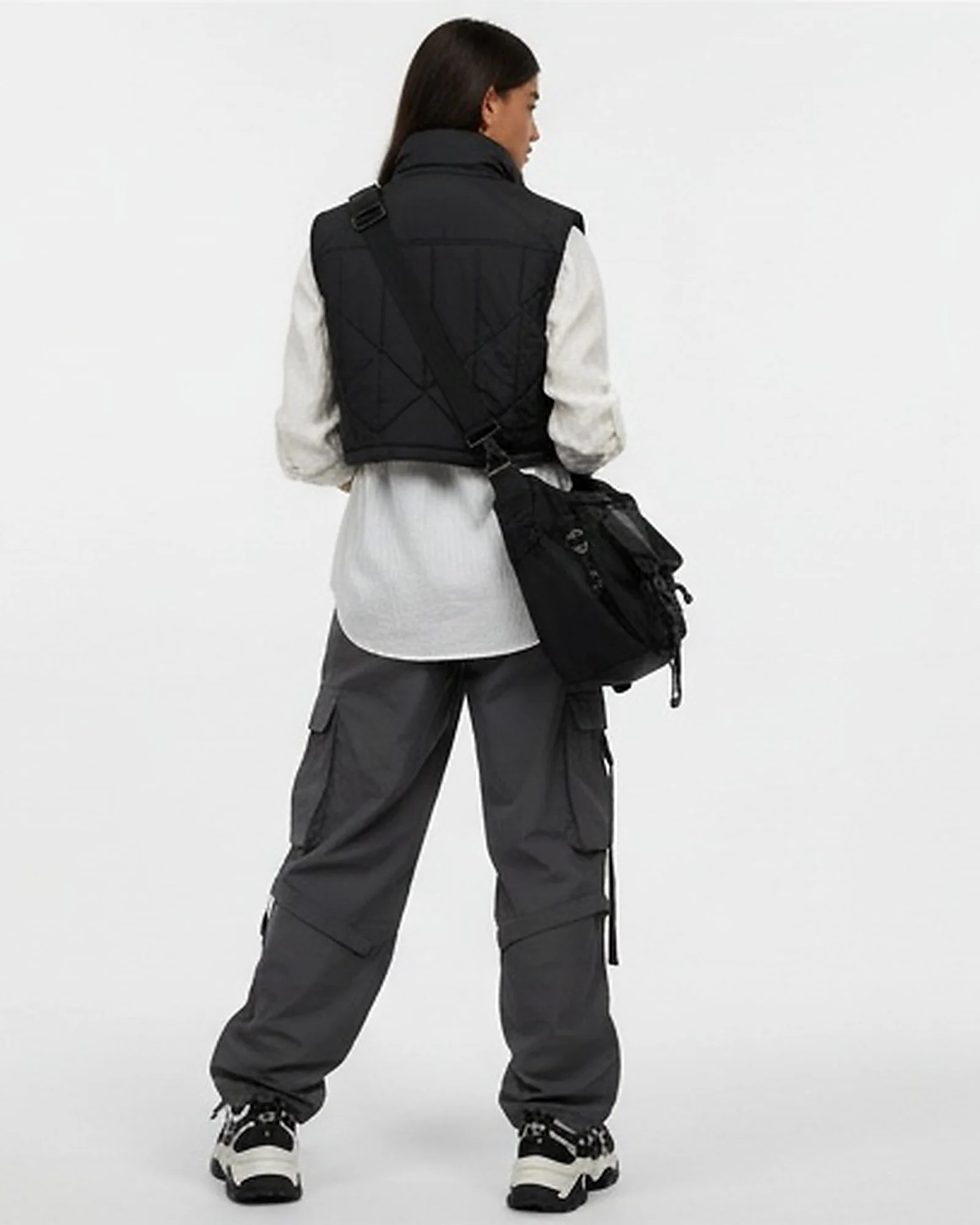 Ravin The Estate Collection | Raw Weave Textured Women Shirt in Optic White - R217298 - Image 5