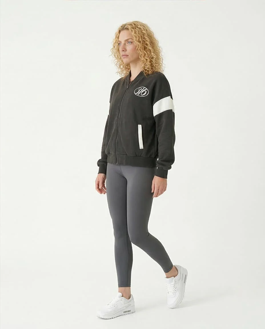 Ravin Unisex "316 Eternal Life" Graphic Bomber Jacket – Sport Luxe Edition - R214385 - Image 4