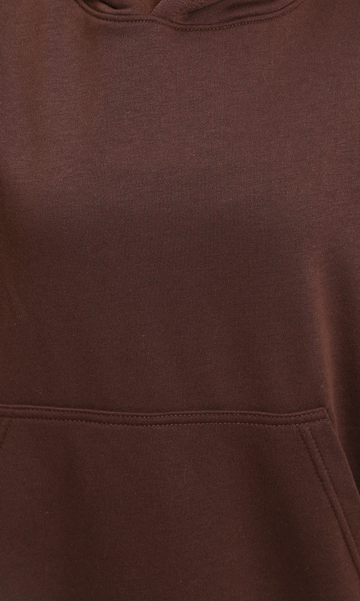 Ravin Women Chocolate Oversized Fleece Hoodie - R215218 - Image 3