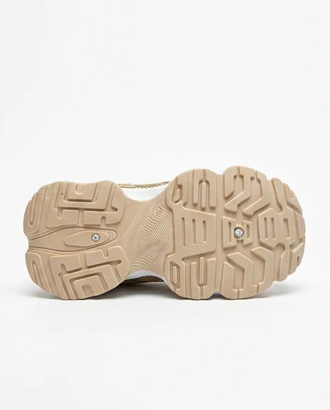 Metallic Multi-Tonal Chunky Streetwear Sneakers - R209452 - Image 4