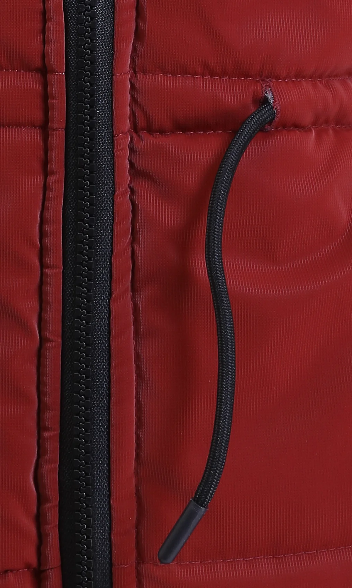 Ravin Women’s Cinched-Waist Padded Puffer Vest – Burgundy - R212524 - Image 3