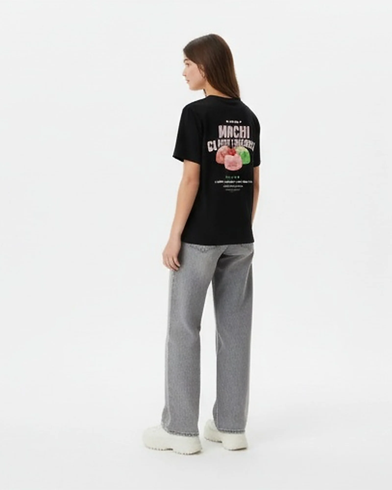 Black Mochi Cloud Energy Graphic T-Shirt - R217232 - Image 4